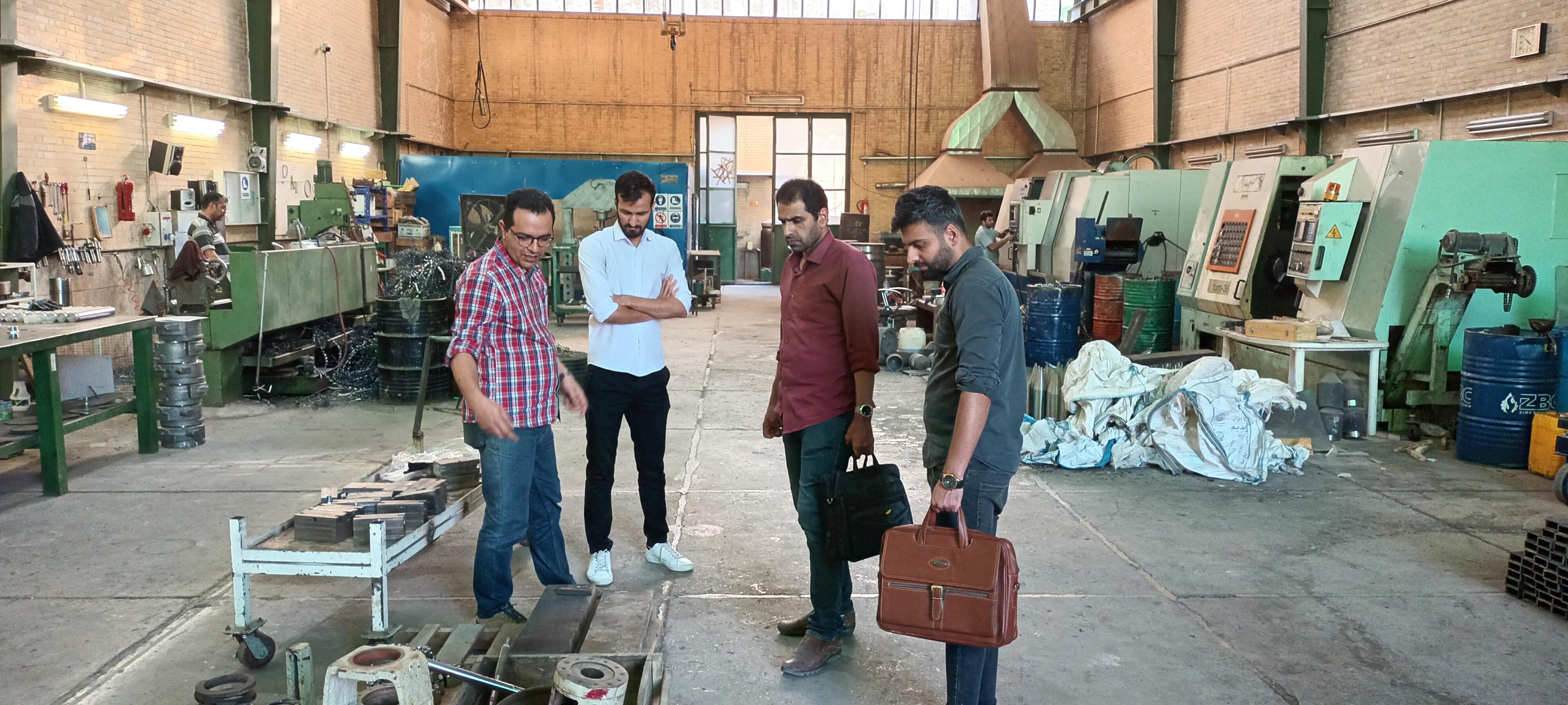 بازدید بازرسین محترم صندوق نوآوری و شکوفایی.